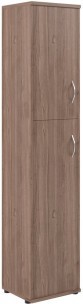 Шкаф колонка с глухой малой и средней дверьми СУ-1.8(L) Ясень Шимо 406*365*1975
