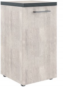 Шкаф колонка с глухой малой дверью и топом TLC 42.1(L) Дуб Каньон 430х452х833