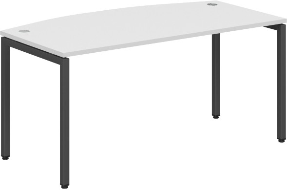 Стол руководителя XSET 169 Белый/Антрацит 1600х867х750 XTEN-S