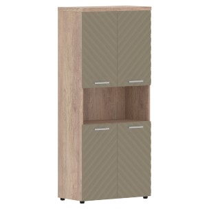 Шкаф с комплектами малых дверей и топом TLHC 85.4 856х450х1968 TORR LUX