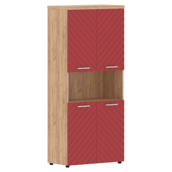 Шкаф с комплектами малых дверей и топом TLHC 85.4 856х450х1968 TORR LUX