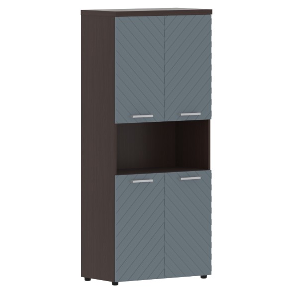 Шкаф с комплектами малых дверей и топом TLHC 85.4 856х450х1968 TORR LUX