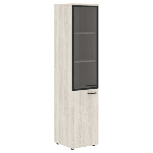 Шкаф колонка комбинированая (L) с топом XHC 42.7.1(L) 432х432х1955