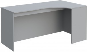 Стол эргономичный SE-1600(R) Серый 1600*900*760