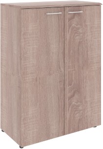 Шкаф с глухими средними дверьми и топом WMC 85.1 Дуб Сонома 856х432х1184 WAVE