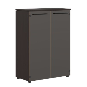 Шкаф со стеклянными дверьми MMC 85.2 854х423х1188 MORRIS TREND